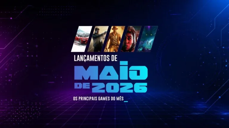 Lançamentos de maio de 2026: os principais jogos do mês