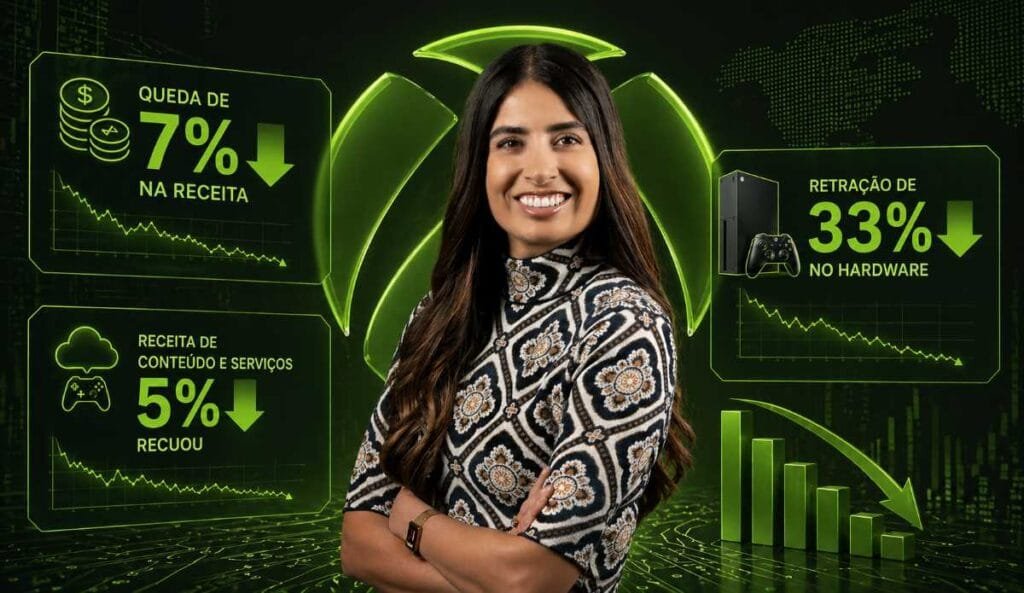 Xbox recua 7% em receita no Q3 2026