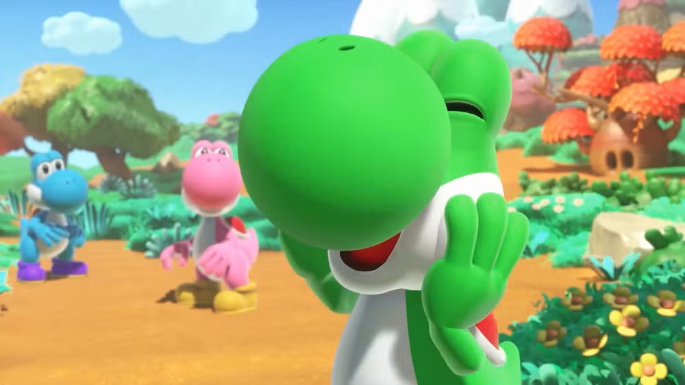 Yoshi and the Mysterious Book feliz