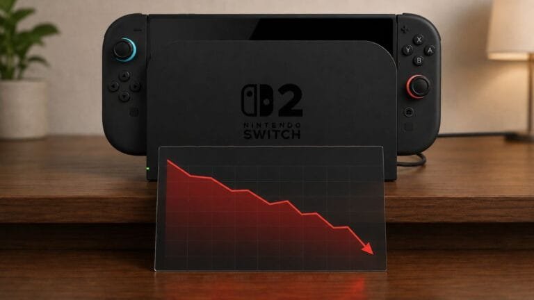 Ações da Nintendo caem após projeções fracas para Switch 2