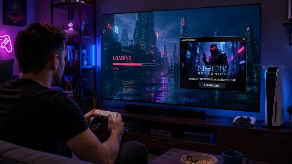 Patente do PlayStation sugere anúncios em telas de loading