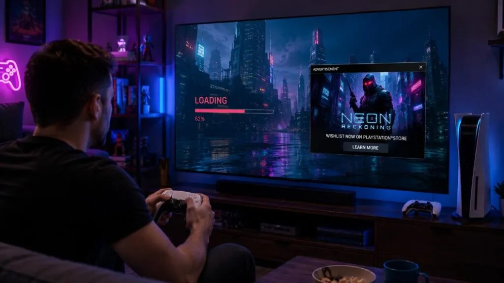 Patente do PlayStation sugere anúncios em telas de loading