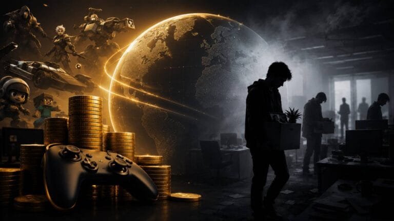 Mercado global de games supera US$ 200 bilhões enquanto indústria mantém ciclo de demissões